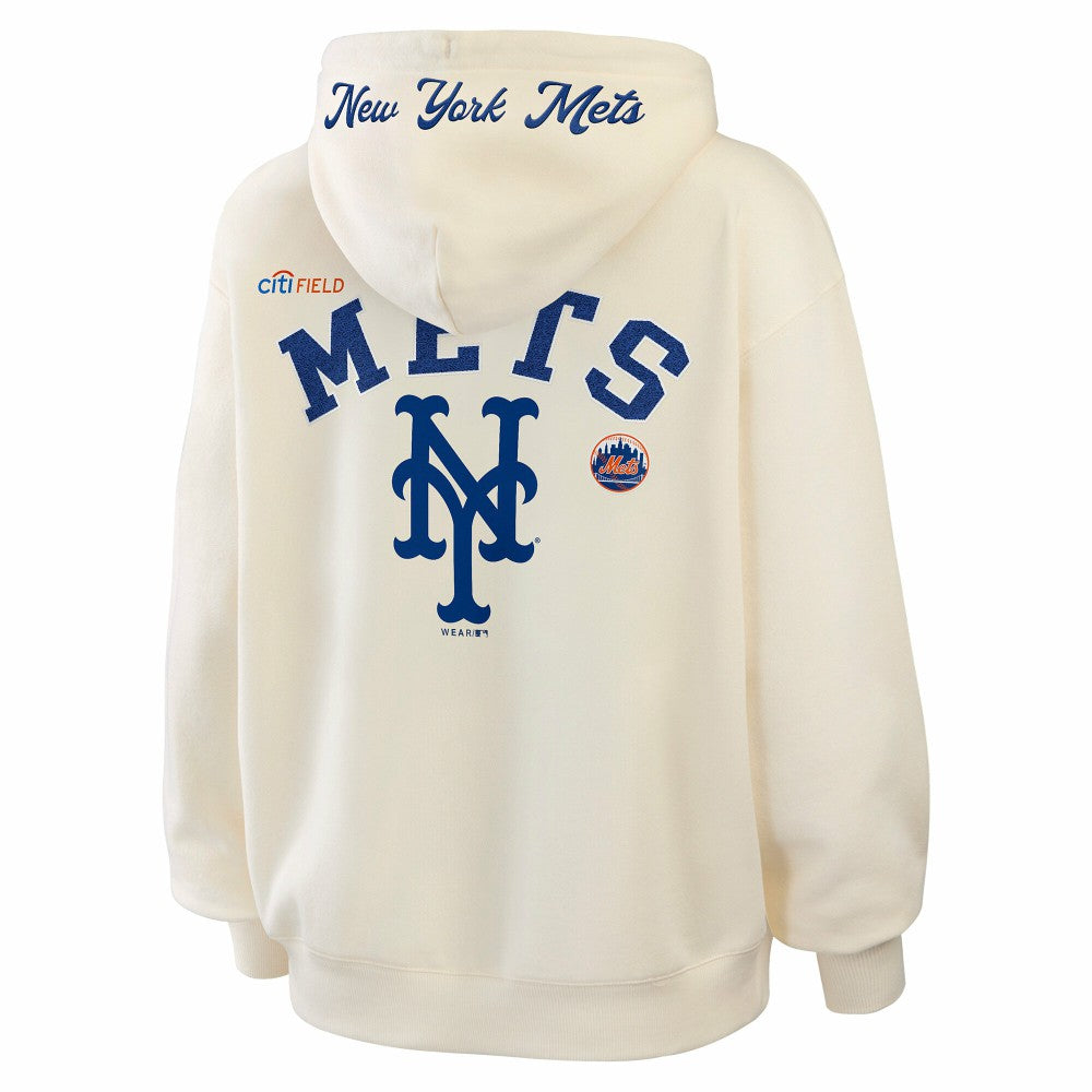 New York Mets WEAR by Erin Andrews Women's Full-Zip Hoodie - MLB Hoodies