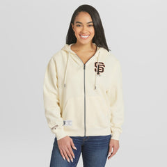 San Francisco Giants WEAR by Erin Andrews Women's Full-Zip Hoodie - MLB Hoodies