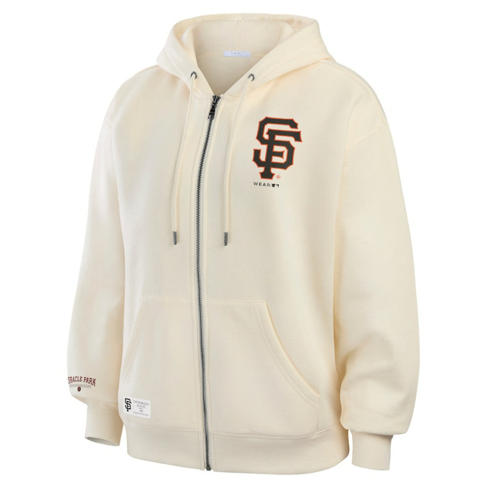 San Francisco Giants WEAR by Erin Andrews Women's Full-Zip Hoodie - MLB Hoodies