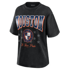 Houston Astros WEAR by Erin Andrews Women's Oversized Boyfriend T-Shirt - MLB T-shirts