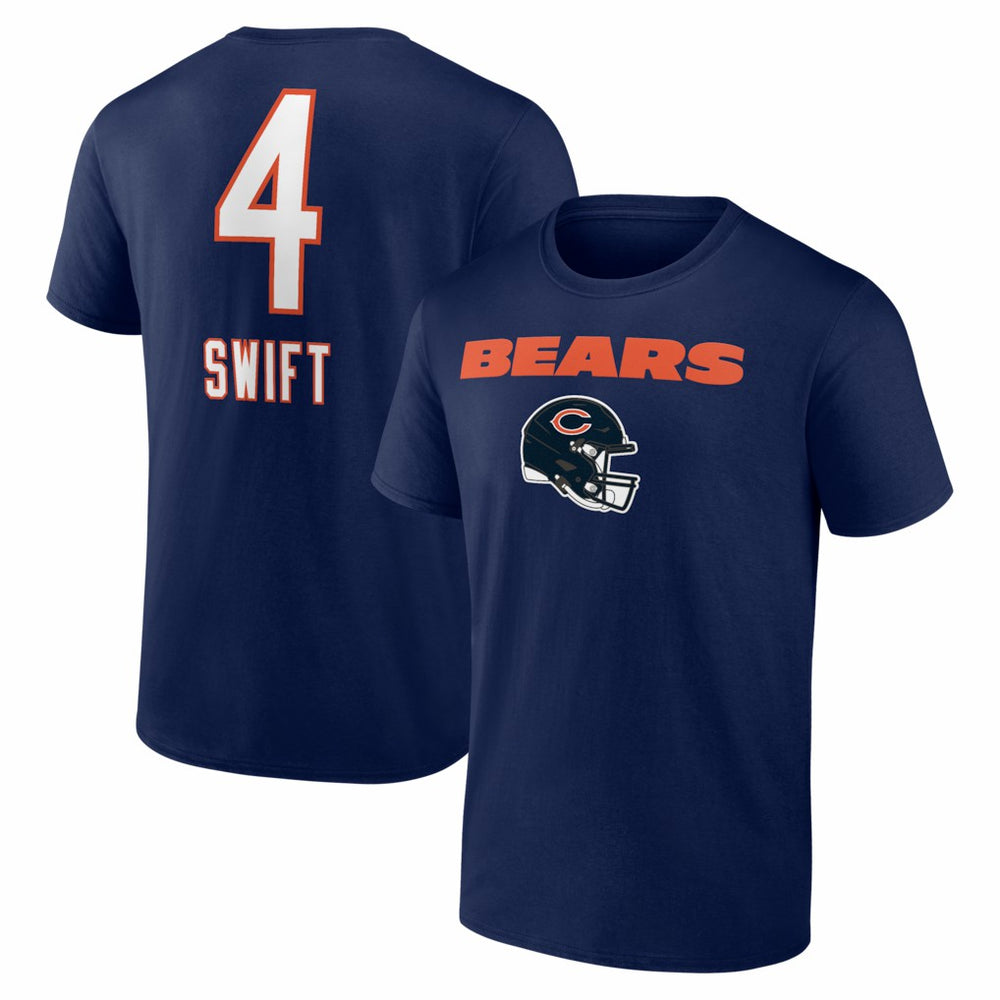 Chicago Bears D'Andre Swift  Team Wordmark T-Shirt | NFL Hot