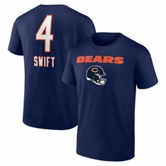 Chicago Bears D'Andre Swift  Team Wordmark T-Shirt | NFL Hot
