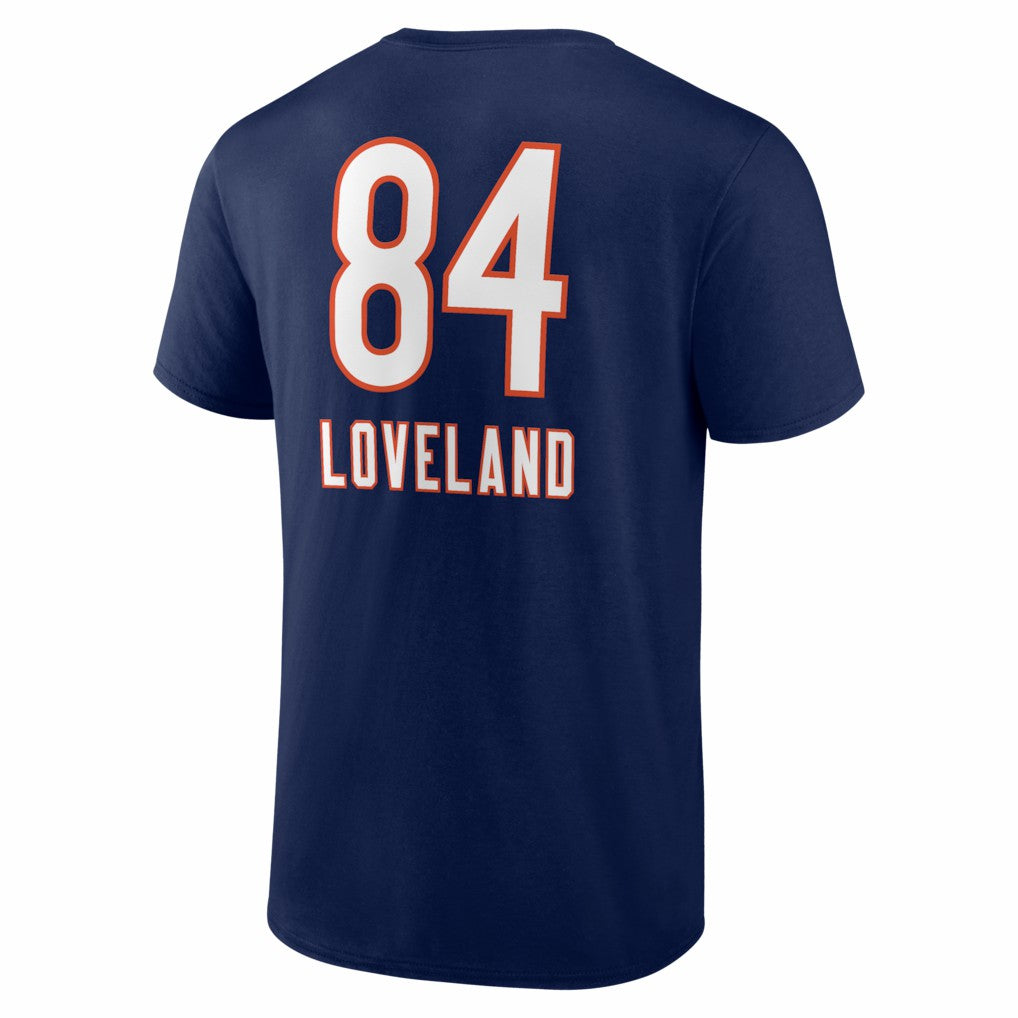 Chicago Bears Colston Loveland  Team Wordmark T-Shirt | NFL New