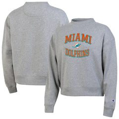 Miami Dolphins Women's Triumph Tri-Blend Sweatshirt | NFL New