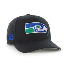 Seattle Seahawks '47 Blackout Date Hitch Adjustable Hat | NFL Outlet