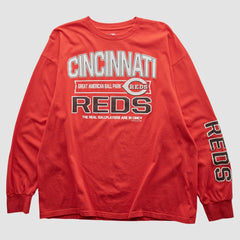 Cincinnati Reds Genuine Merchandise 2000s Long Sleeve T-shirt - MLB T-shirts