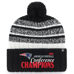 New England Patriots '47 2025 AFC s Tavern Cuffed Knit Hat with Pom | NFL Outlet