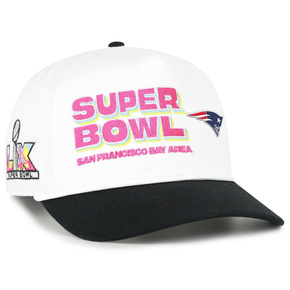 New England Patriots '47 Super Bowl LX Stacked Hitch Adjustable Hat | NFL Discount