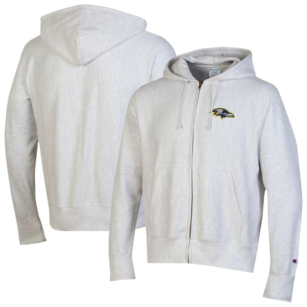 Baltimore Ravens Reverse Weave Full-Zip Hoodie | NFL Outlet