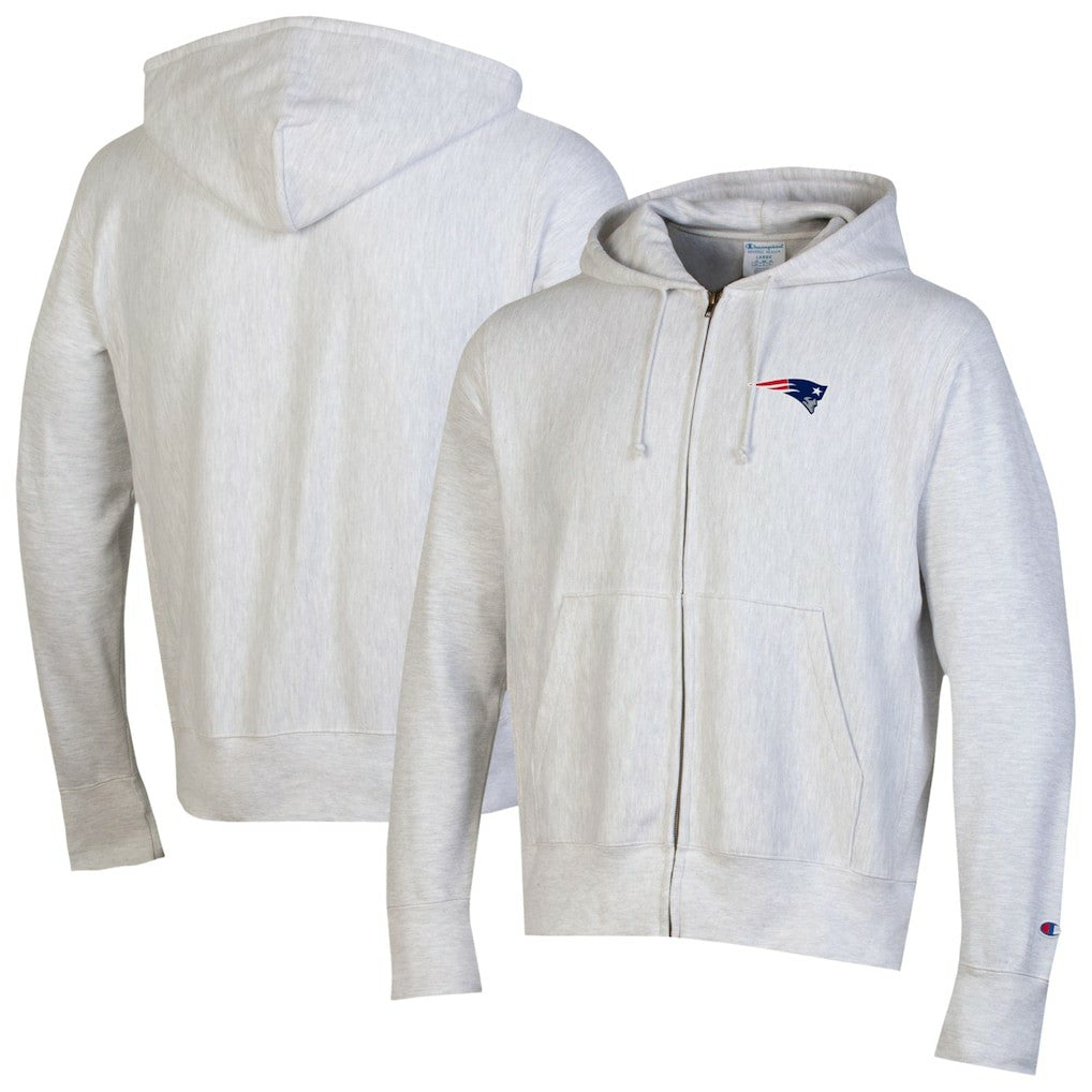 New England Patriots Reverse Weave Full-Zip Hoodie | NFL Discount