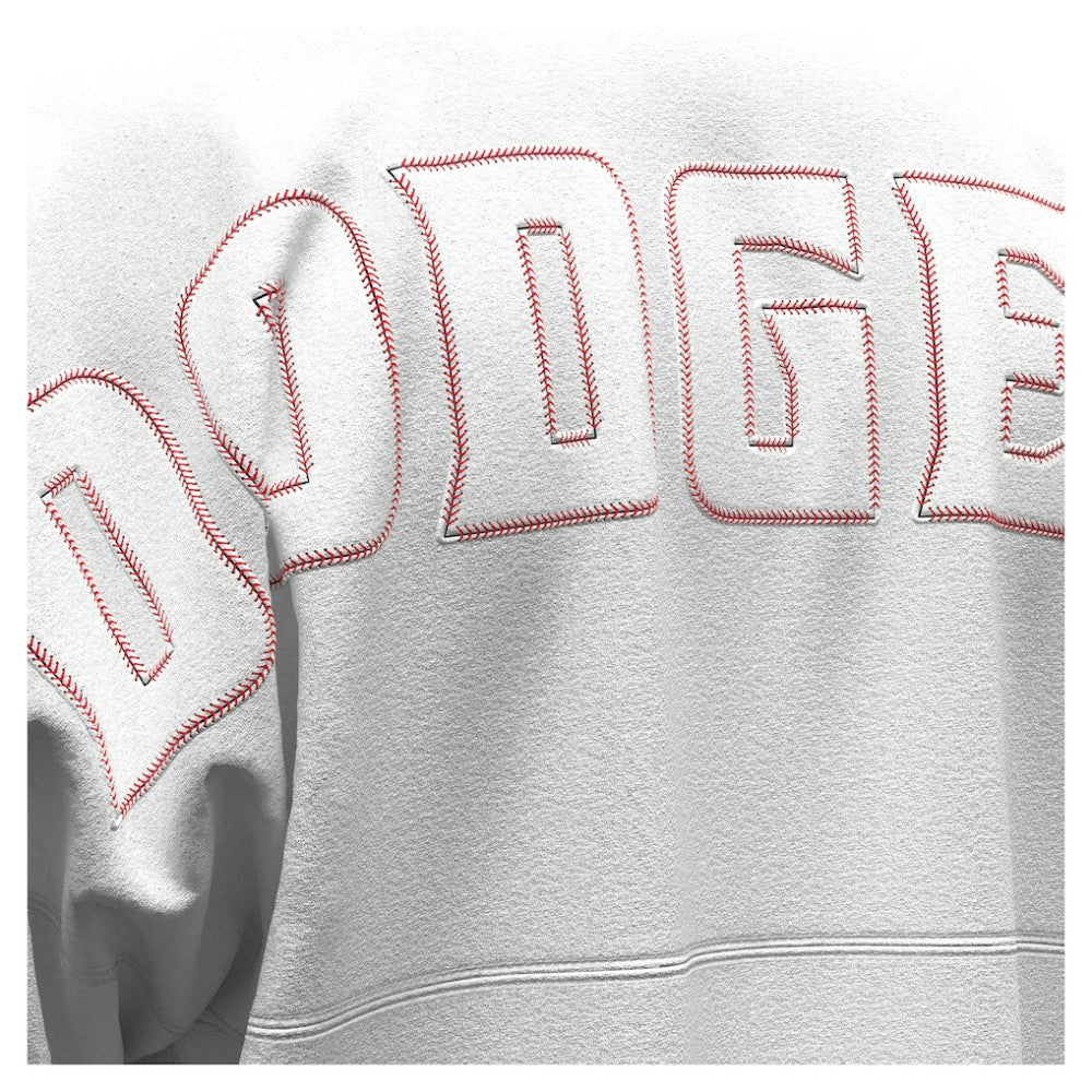 Los Angeles Dodgers Fanatics Women's Baseball Stitch Spirit Jersey Long Sleeve T-Shirt - MLB Jerseys