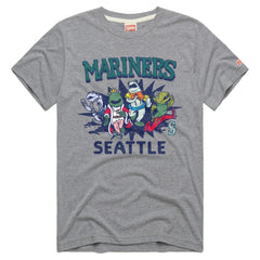 Seattle Mariners Homage Tri-Blend Hyperlocal T-Shirt - MLB T-shirts