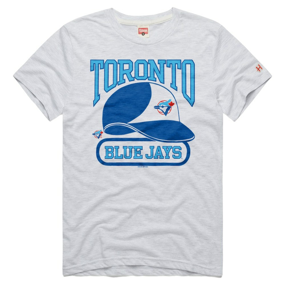 Toronto Blue Jays Homage Tri-Blend Hyperlocal T-Shirt - MLB T-shirts