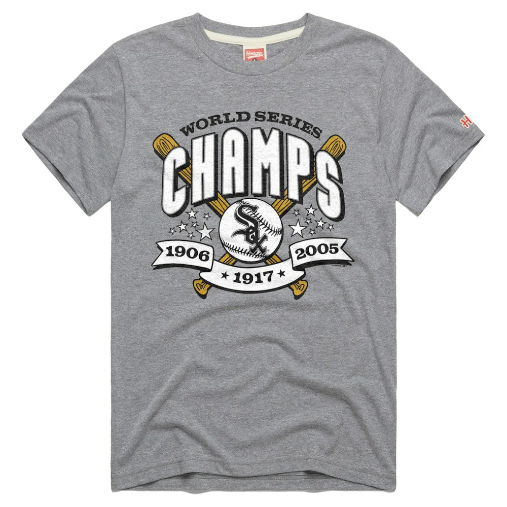 Chicago White Sox Homage Tri-Blend Hyperlocal T-Shirt - MLB T-shirts