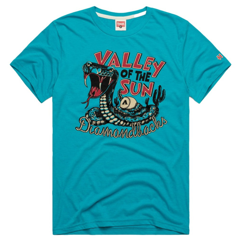 Arizona Diamondbacks Homage Tri-Blend Hyperlocal T-Shirt - MLB T-shirts