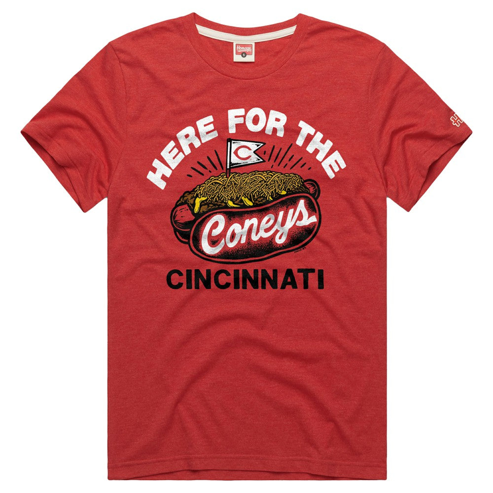 Cincinnati Reds Homage Tri-Blend Hyperlocal T-Shirt - MLB T-shirts