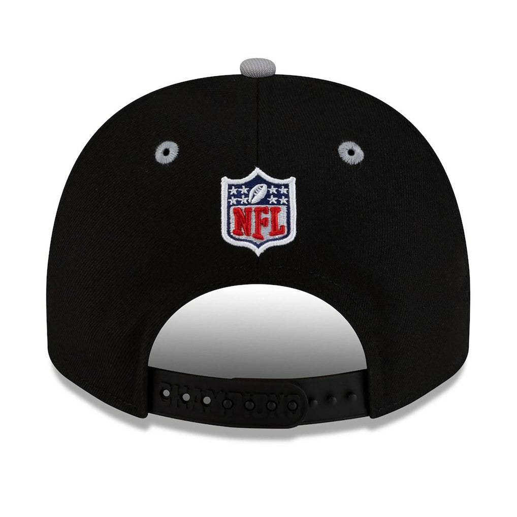 New England Patriots 2025 AFC Champions Locker Room Trophy Collection A-Frame 9FIFTY Snapback Hat | NFL Near me