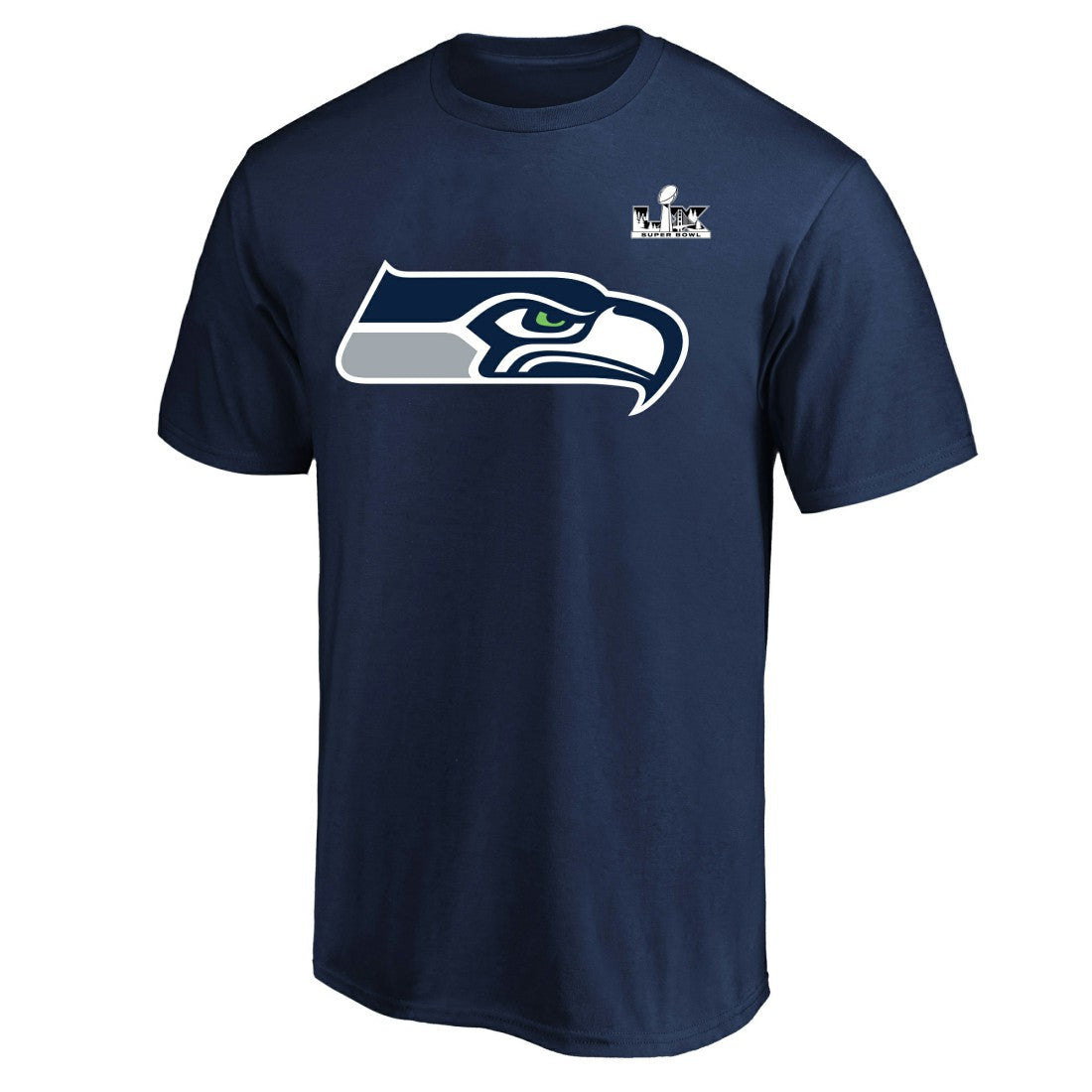 Seattle Seahawks Jaxon Smith-Njigba  Super Bowl LX Patch Big & Tall Name & Number T-Shirt | NFL Hot