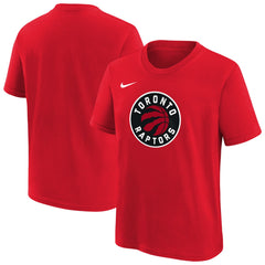 Red Toronto Raptors Youth Team Essential Logo T-Shirt | NBA