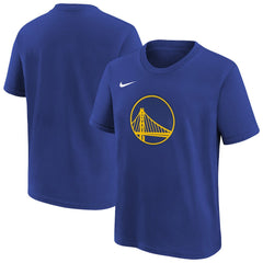 Royal Golden State Warriors Youth Team Essential Logo T-Shirt sale | NBA
