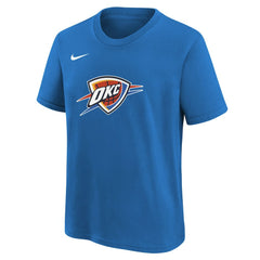 Blue Oklahoma City Thunder Youth Team Essential Logo T-Shirt | NBA