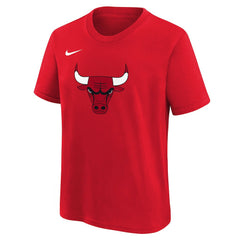 Red Chicago Bulls Youth Team Essential Logo T-Shirt sale | NBA