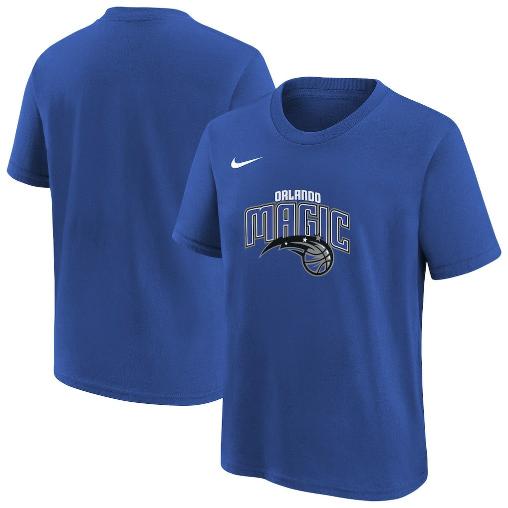 Blue Orlando Magic Youth Team Essential Logo T-Shirt | NBA