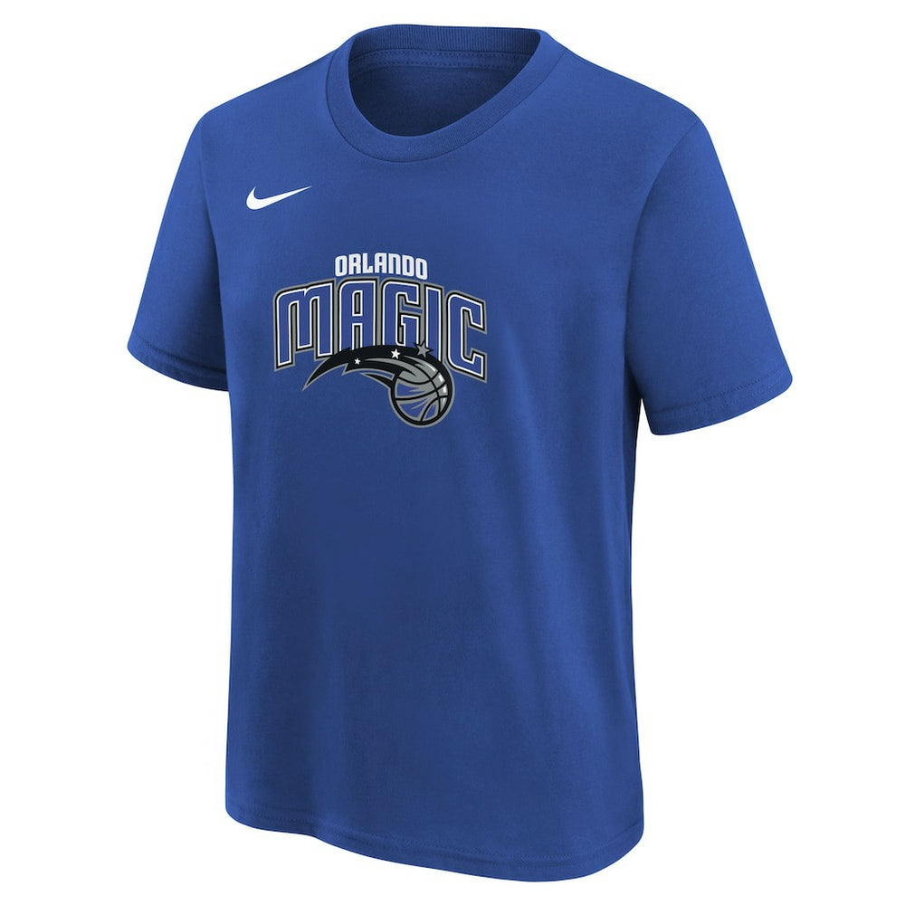 Blue Orlando Magic Youth Team Essential Logo T-Shirt | NBA
