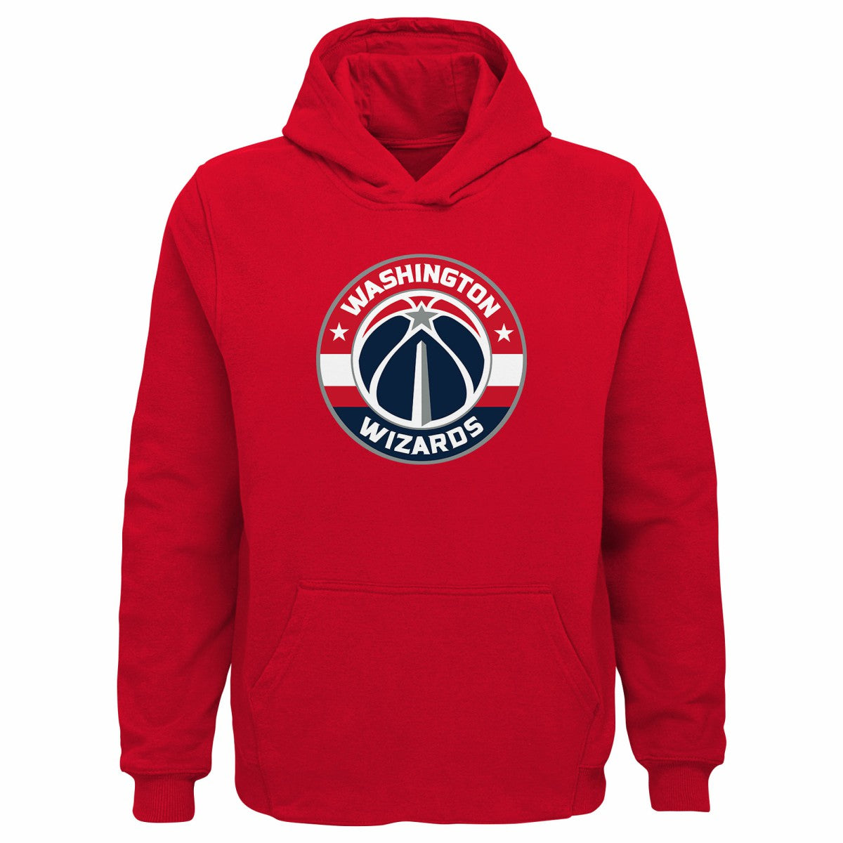 Red Washington Wizards Outerstuff Youth Primary Logo Pullover Hoodie | NBA
