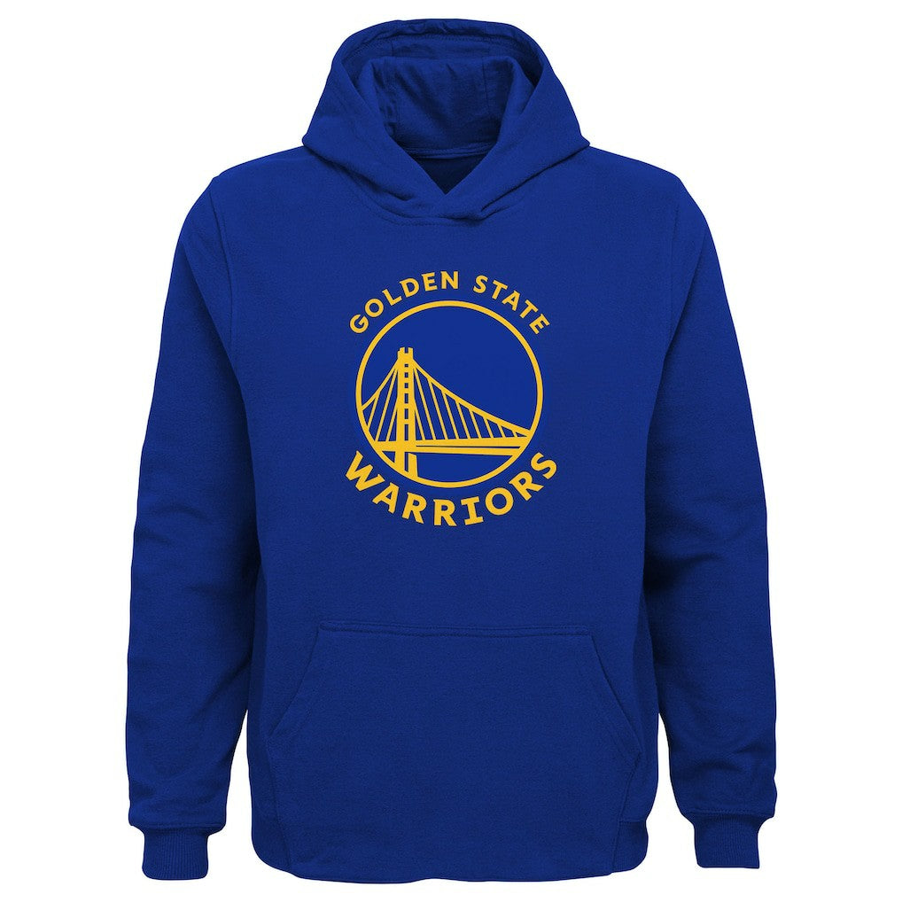 Royal Golden State Warriors Outerstuff Youth Primary Logo Pullover Hoodie sale | NBA