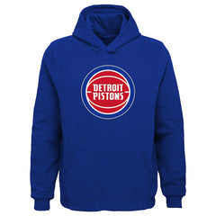 Royal Detroit Pistons Outerstuff Youth Primary Logo Pullover Hoodie sale | NBA