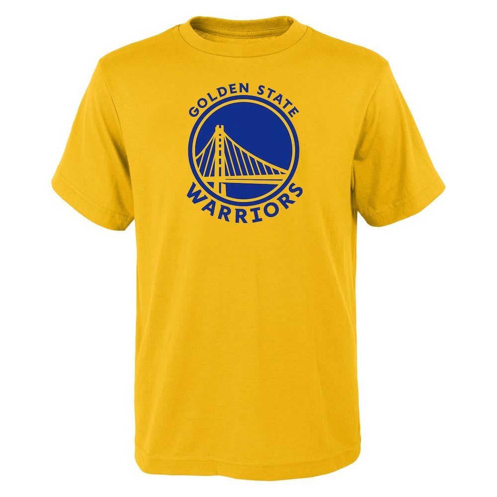 Yellow Golden State Warriors Outerstuff Youth Primary Logo T-Shirt sale | NBA