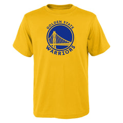 Yellow Golden State Warriors Outerstuff Youth Primary Logo T-Shirt sale | NBA