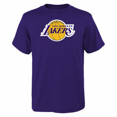 Purple Los Angeles Lakers Outerstuff Youth Primary Logo T-Shirt | NBA