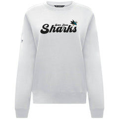 San Jose Sharks Levelwear Women's Yvette Big Script Tri-Blend Sweatshirt -  NHL Sweatshirts