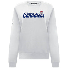 Montreal Canadiens Levelwear Women's Yvette Big Script Tri-Blend Sweatshirt -  NHL Sweatshirts