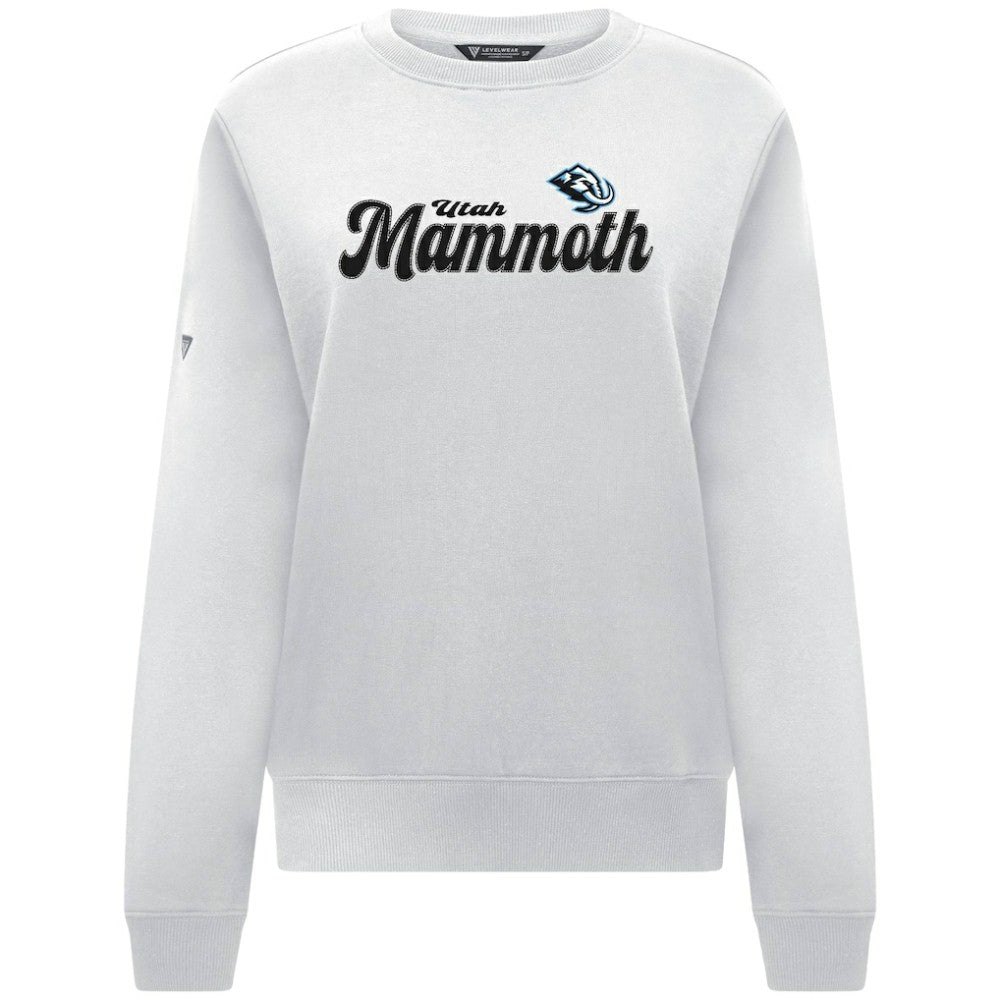 Utah Mammoth Levelwear Women's Yvette Big Script Tri-Blend Sweatshirt -  NHL Sweatshirts