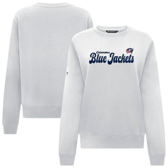 Columbus Blue Jackets Levelwear Women's Yvette Big Script Tri-Blend Sweatshirt -  NHL Sweatshirts