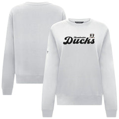 Anaheim Ducks Levelwear Women's Yvette Big Script Tri-Blend Sweatshirt -  NHL Sweatshirts