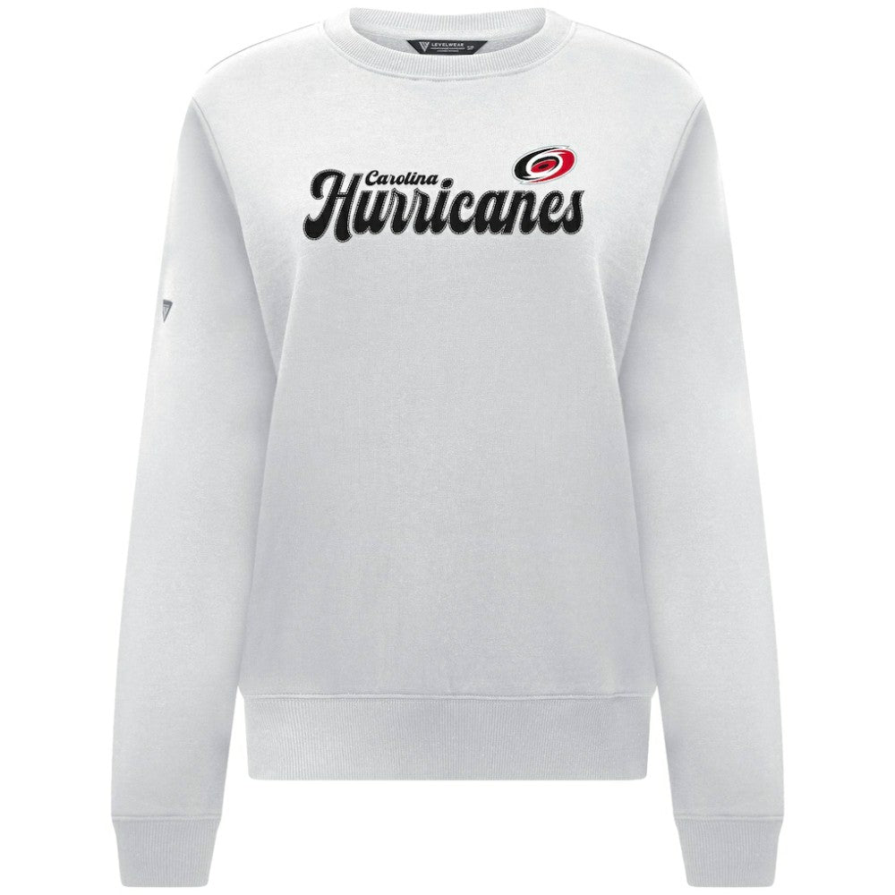 Carolina Hurricanes Levelwear Women's Yvette Big Script Tri-Blend Sweatshirt -  NHL Sweatshirts