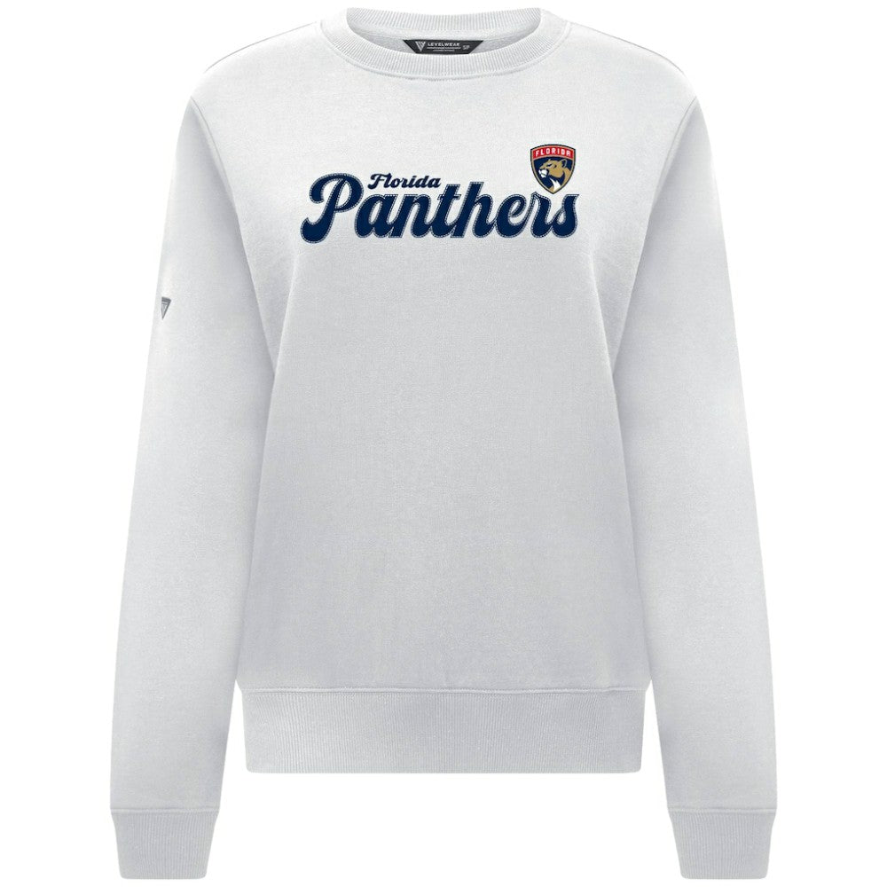 Florida Panthers Levelwear Women's Yvette Big Script Tri-Blend Sweatshirt -  NHL Sweatshirts
