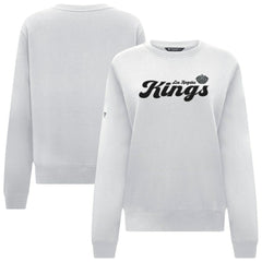 Los Angeles Kings Levelwear Women's Yvette Big Script Tri-Blend Sweatshirt -  NHL Sweatshirts