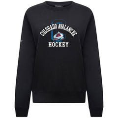 Colorado Avalanche Levelwear Women's Yvette Limelight Big Letter Sweatshirt -  NHL Sweatshirts