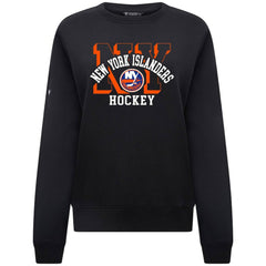 New York Islanders Levelwear Women's Yvette Limelight Big Letter Sweatshirt -  NHL Sweatshirts