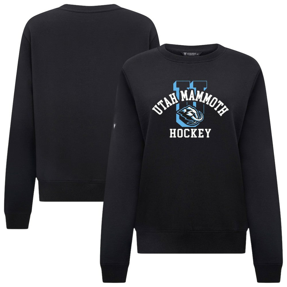Utah Mammoth Levelwear Women's Yvette Limelight Big Letter Sweatshirt -  NHL Sweatshirts