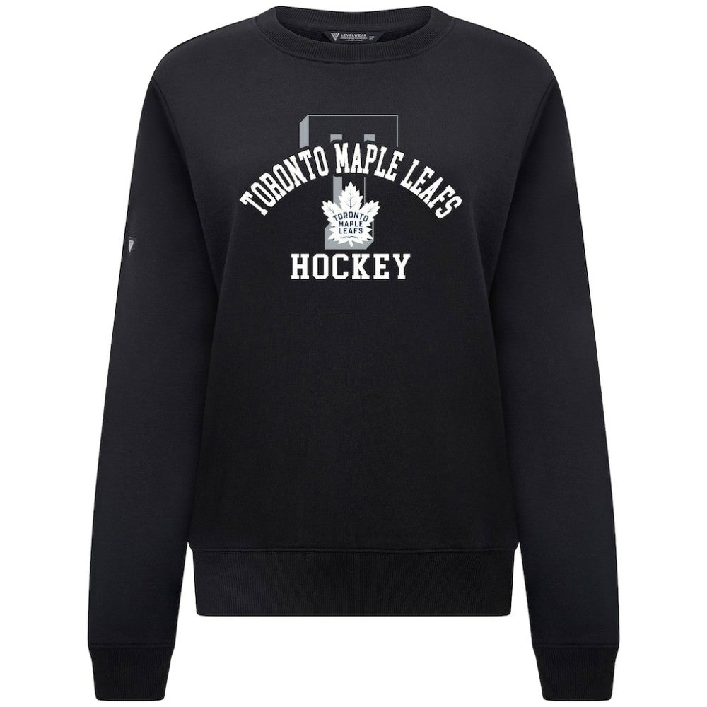Toronto Maple Leafs Levelwear Women's Yvette Limelight Big Letter Sweatshirt -  NHL Sweatshirts