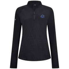 Vancouver Canucks Levelwear Women's Spike Raglan Quarter-Zip Top -  NHL