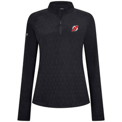 New Jersey Devils Levelwear Women's Spike Raglan Quarter-Zip Top -  NHL Jerseys