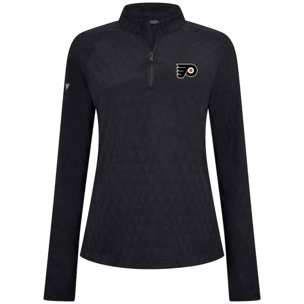 Philadelphia Flyers Levelwear Women's Spike Raglan Quarter-Zip Top -  NHL