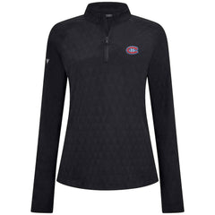 Montreal Canadiens Levelwear Women's Spike Raglan Quarter-Zip Top -  NHL